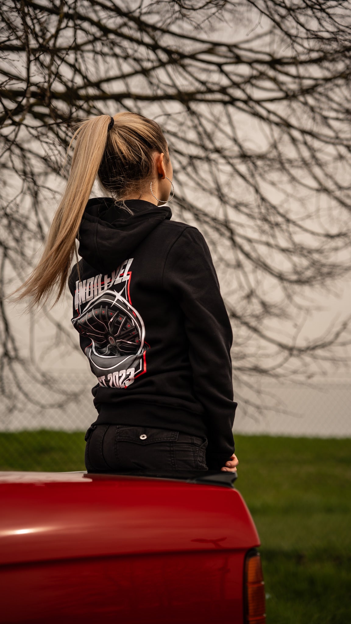 Black Indilevel | Unisex Hoodie (Slim fit)